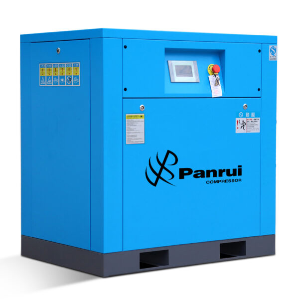 COMPRESOR TORNILLO PANRUI PRVF11 DIRECTO VELOCIDAD VARIABLE (1,6 m3, 8 bar, 15HP)